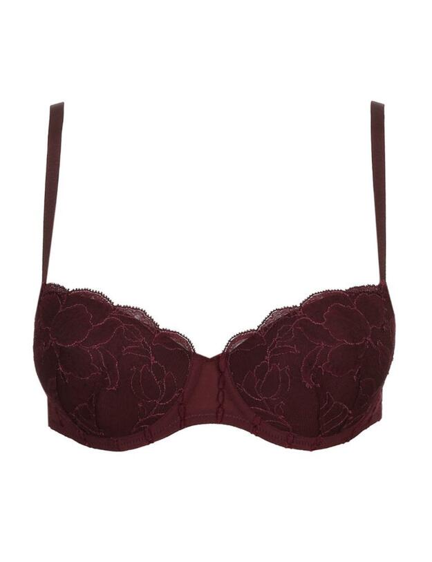 0102339 Marie Jo Kate Padded Balcony Bra - 0102339 Wine