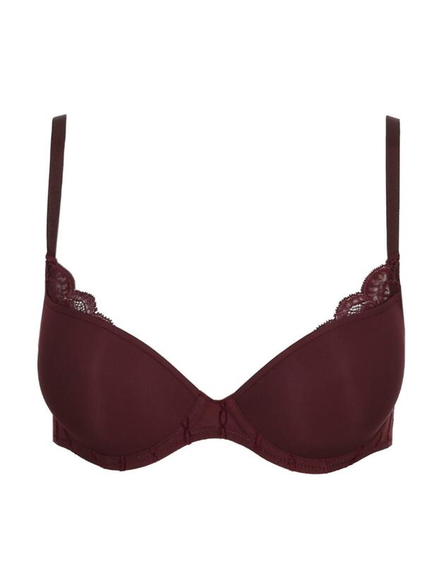0102336 Marie Jo Kate Padded Round Shape Bra - 0102336 Wine