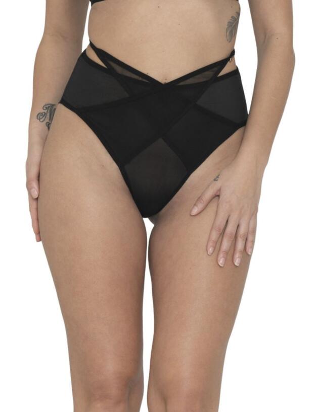 ST007217 Scantilly by Curvy Kate Black Magic Brazilian Brief - ST007217 Black