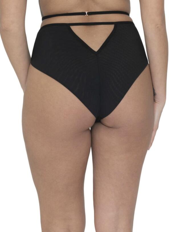 ST007217 Scantilly by Curvy Kate Black Magic Brazilian Brief - ST007217 Black