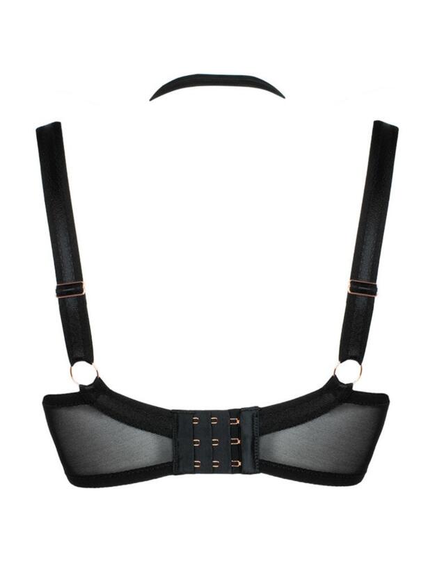 ST008105 Scantilly by Curvy Kate Harnessed Half Cup Bra - ST008105 Black