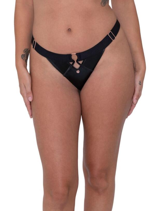 ST008200 Scantilly by Curvy Kate Harnessed Thong - ST008200 Black