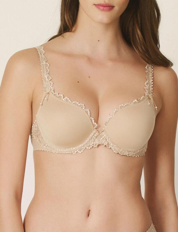 0101336 Marie Jo Jane Padded Heart Shape Bra - 0101336 Dune