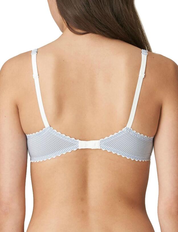 0102419 Marie Jo Paloma Padded Balcony Bra - 0102419 Retro Blue