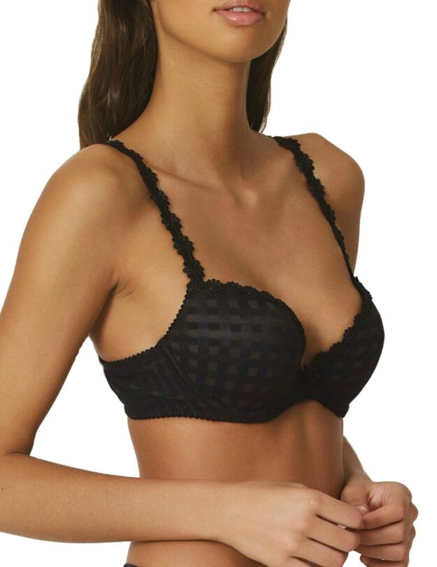 0100417 Marie Jo Avero Push Up Bra - 0100417 Black