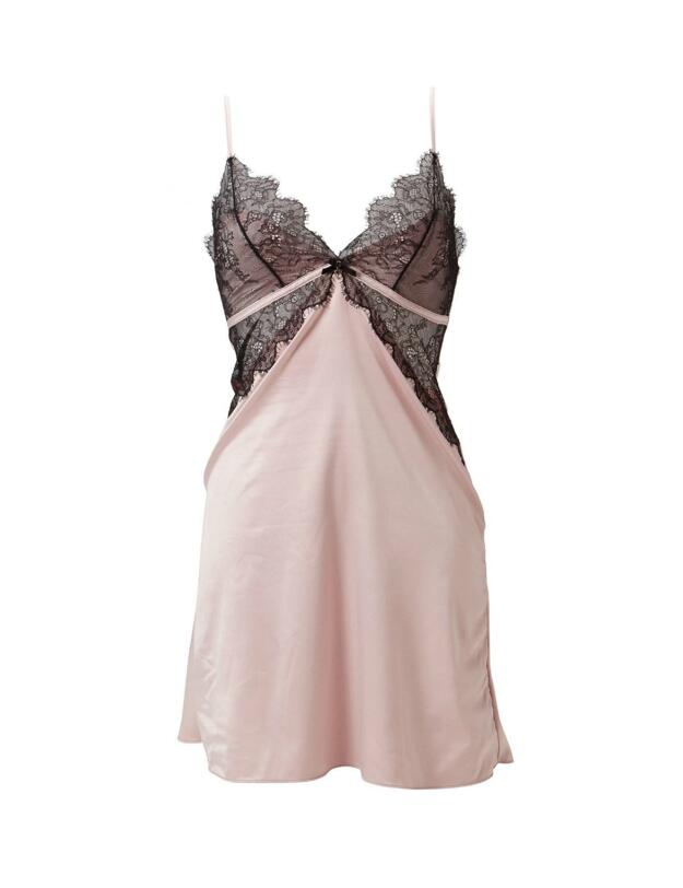 6308 Pour Moi Treasure Chemise - 6308 Mink/Black