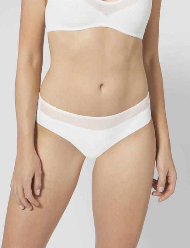 10201729 Sloggi Oxygene Infinite Hipster Brief - 10201729 White