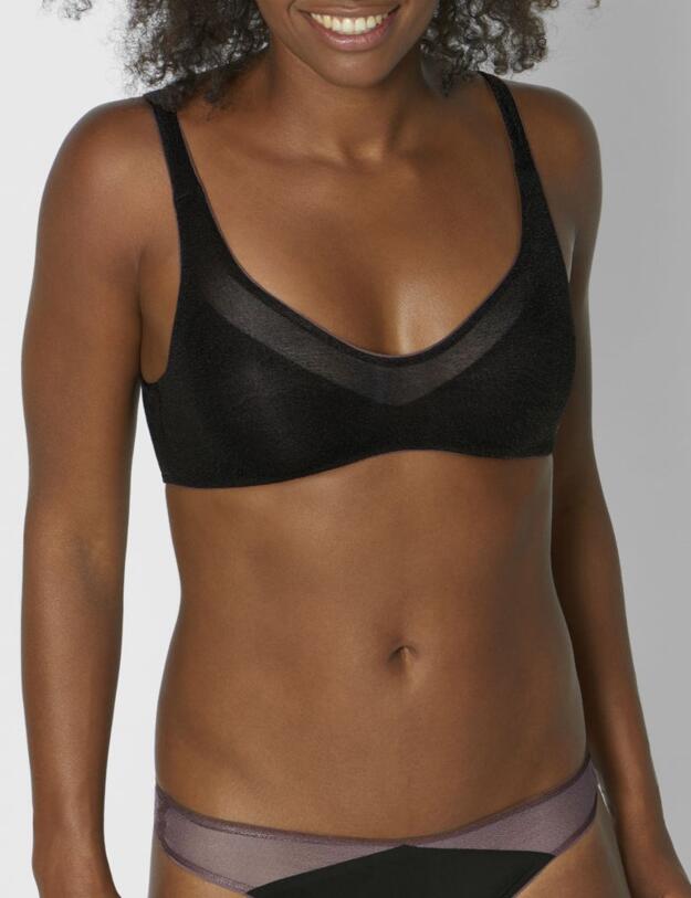 10201738 Sloggi Oxygene Infinite Soft Bra - 10201738 Black