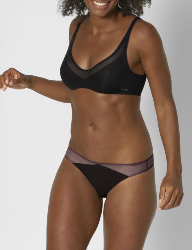 10201738 Sloggi Oxygene Infinite Soft Bra - 10201738 Black