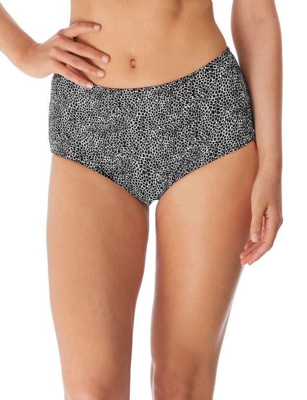4620 Freya Run Wild High Waist Bikini Brief - 4620 Black