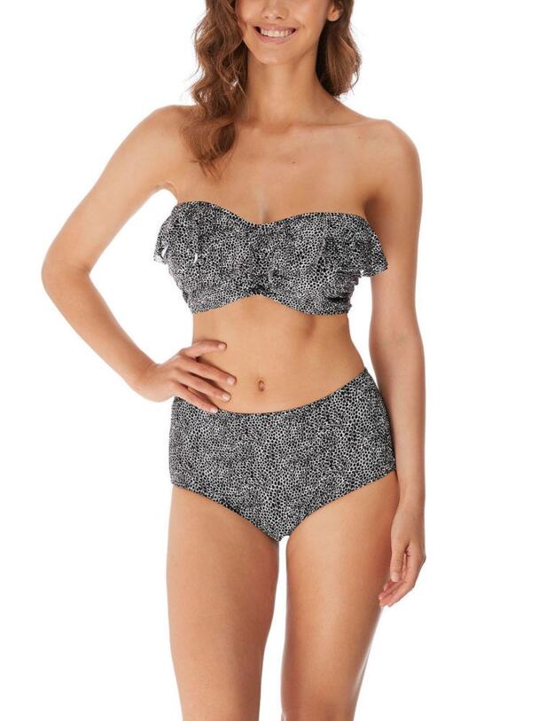 4620 Freya Run Wild High Waist Bikini Brief - 4620 Black