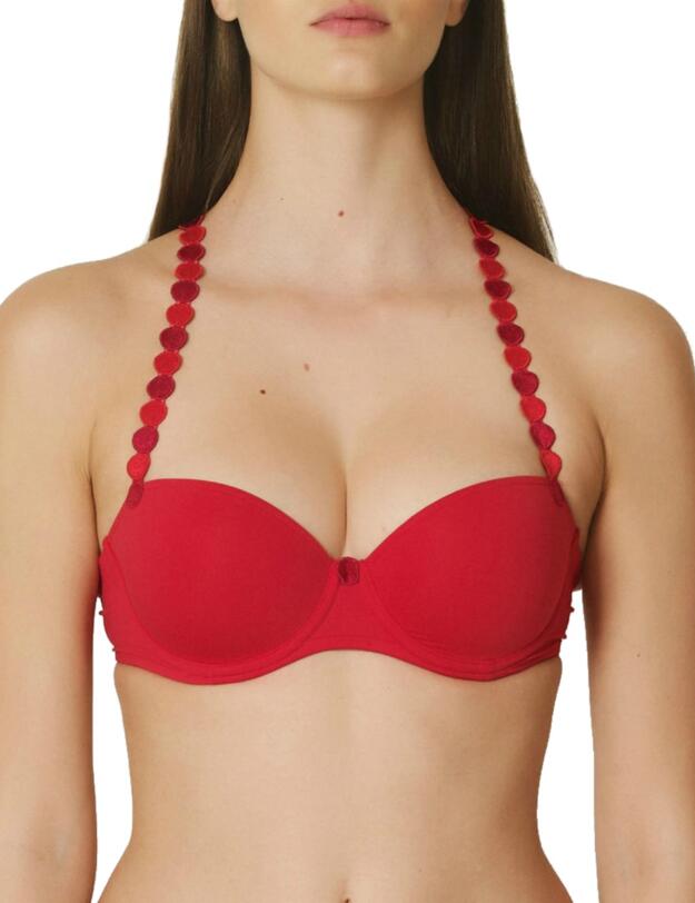 Marie Jo Tom Padded Balcony Bra Scarlet