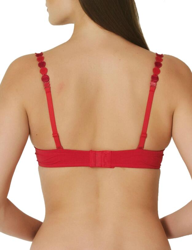 Marie Jo Tom Padded Balcony Bra Scarlet