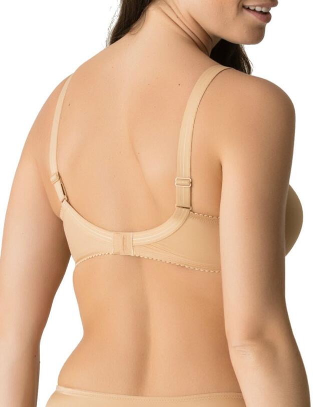 0161336/37 Prima Donna Satin Moulded Spacer Bra - 0161336/37 Cognac