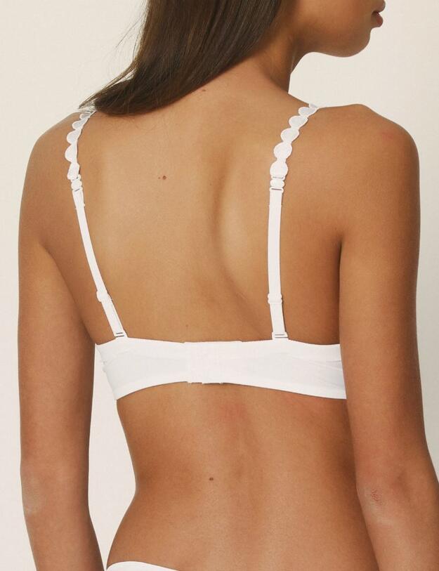 Marie Jo Tom Padded Round Shape Bra White