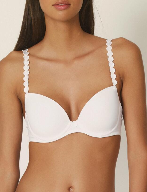 Marie Jo Tom Padded Round Shape Bra White