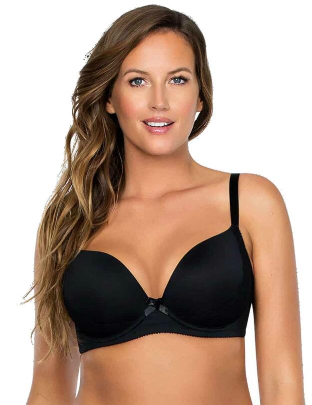 2801 Parfait Casey Plunge Moulded Bra - 2801 Black