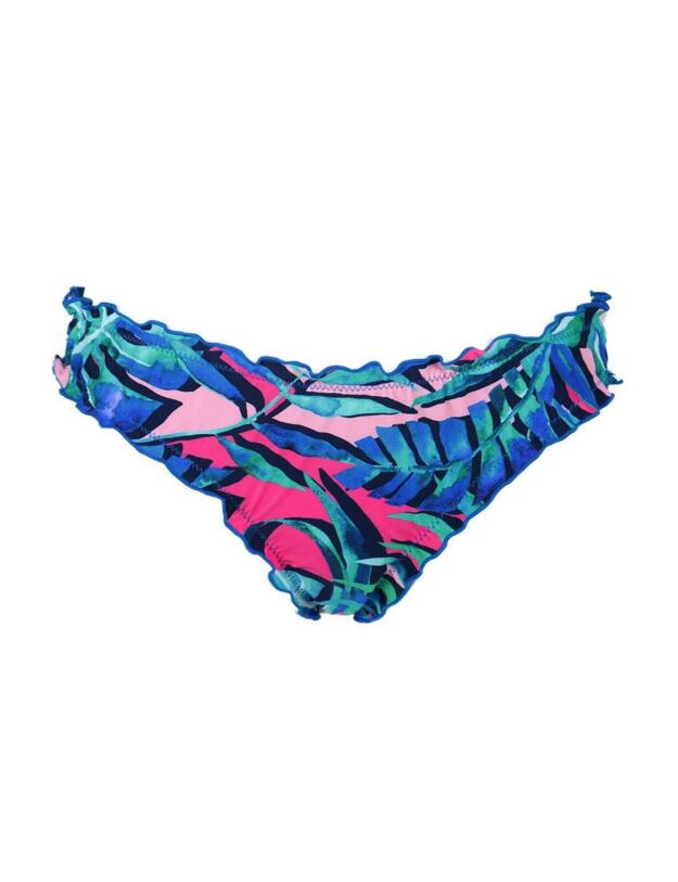 13203 Pour Moi Free Spirit Frill Bikini Brief - 13203 Lagoon