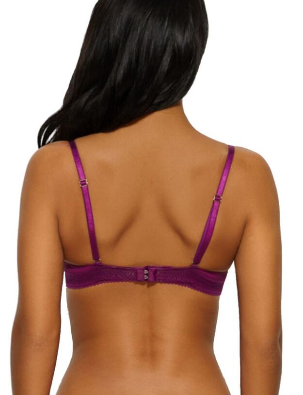Gossard Lux Plunge Bra Blackcurrant