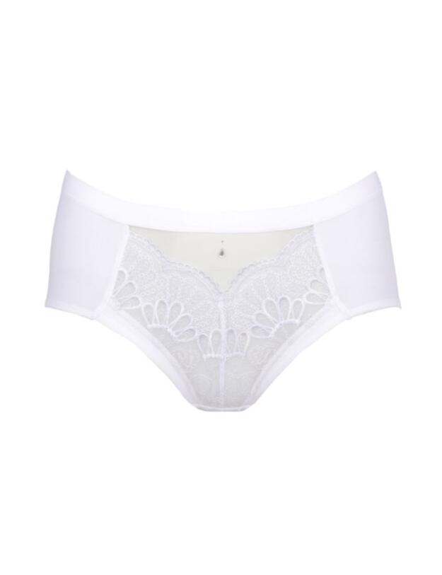 B5083 Berlei Beauty Style Deep Brief - B5083 White