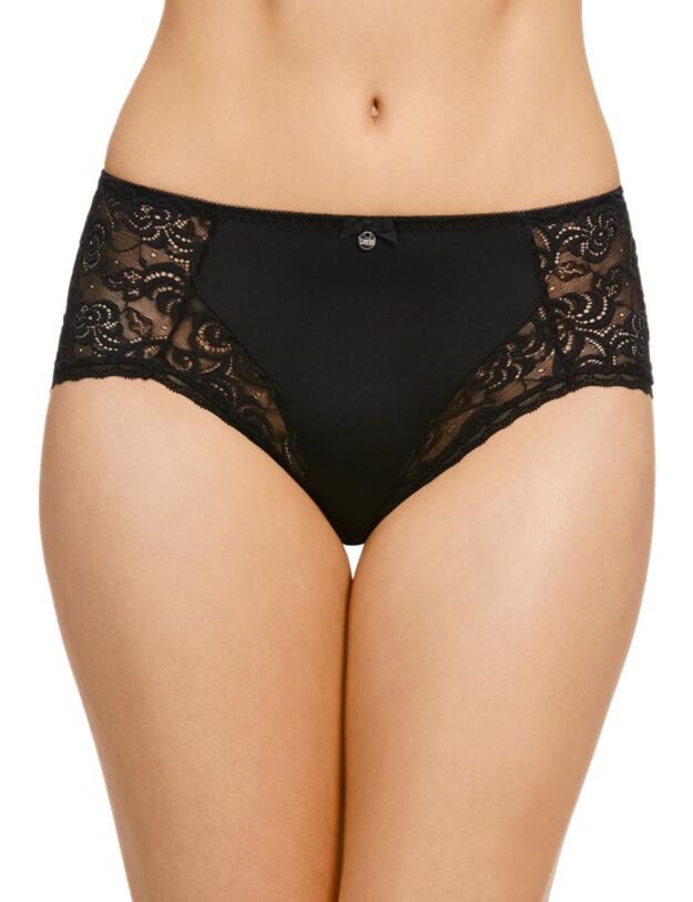 B5044 Berlei Heaven Deep Brief  - B5044 Black