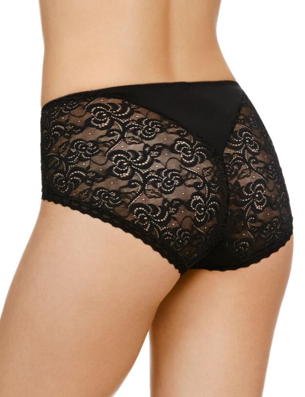 B5044 Berlei Heaven Deep Brief  - B5044 Black