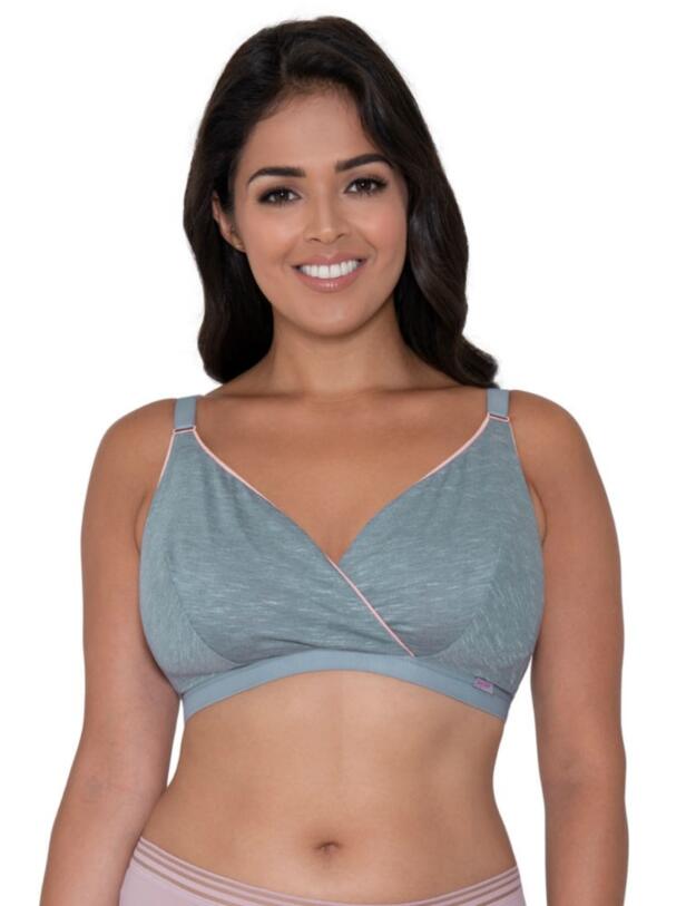 CK021110 Curvy Kate In My Dreams Sleep Bra - CK021110 Grey/Peach