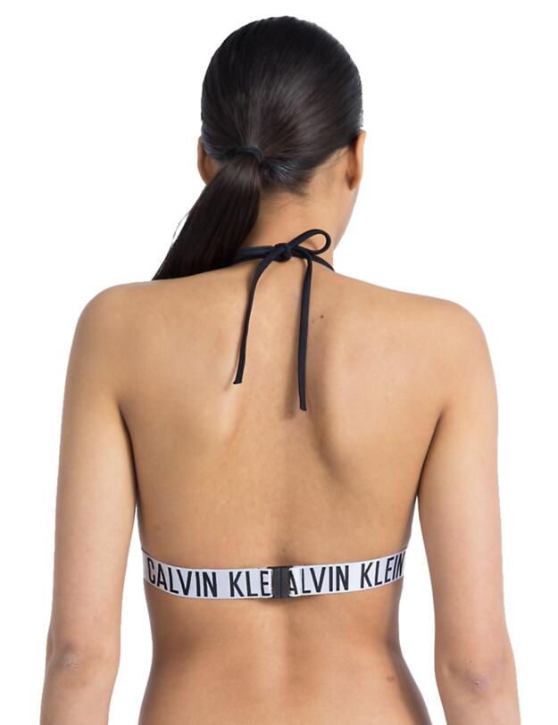 KW0KW00200094 Calvin Klein Intense Power Triangle Bikini Top - KW0KW00200094 Black