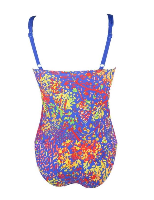 12707 Pour Moi Bohemia Twisted Front Control Swimsuit - 12707 Madagascar