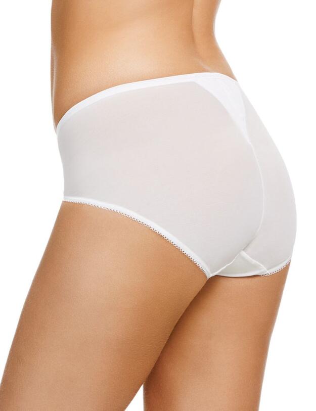 B523 Berlei Beauty Minimiser Deep Brief - B523 White