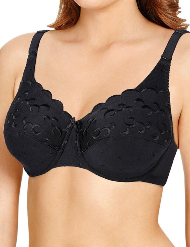 B581 Berlei Shapewear Underwired Minimiser Bra - B581 Black
