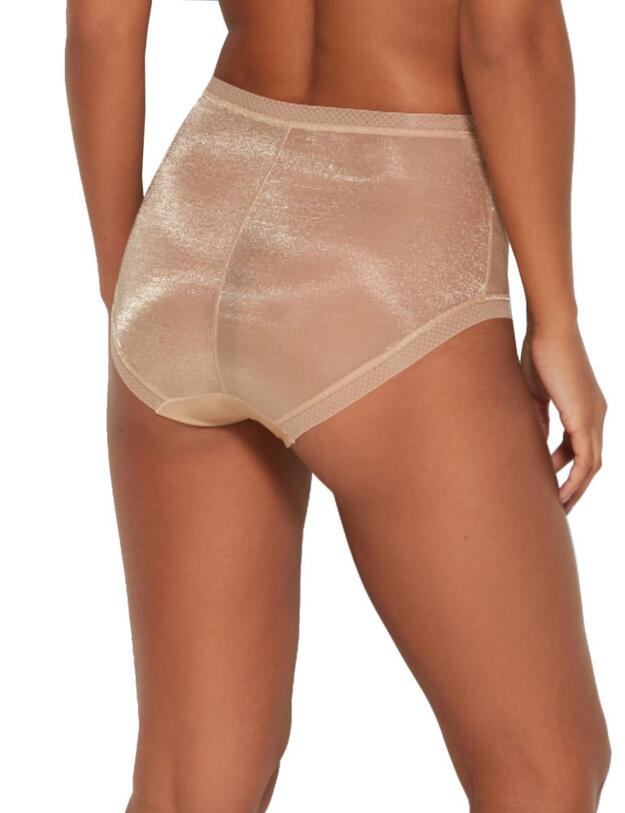 Gossard Glossies Deep Brief Beige