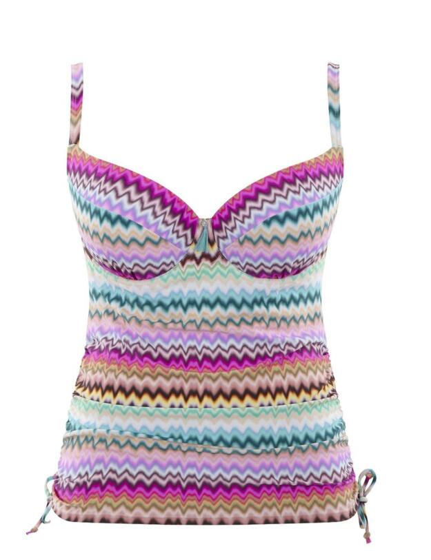 SW1151 Panache Milano Tankini Top - SW1151 Ikat Print