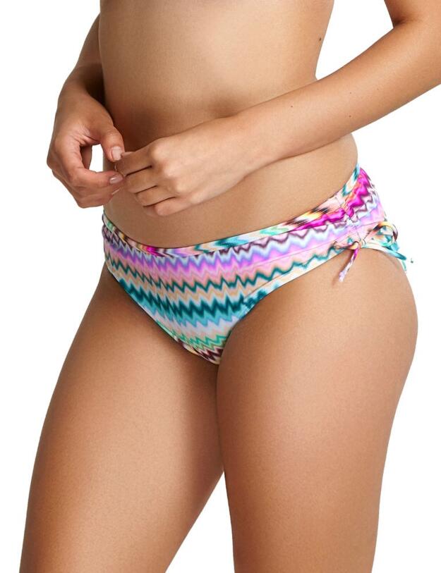 SW1159 Panache Milano Drawside Bikini Brief - SW1159 Ikat Print