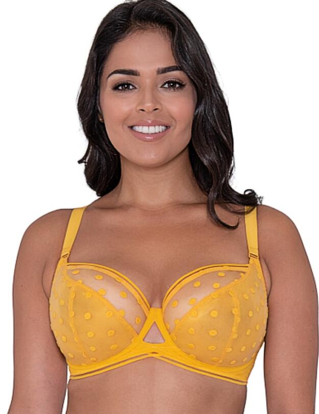CK015100 Curvy Kate Top Spot Balcony Bra - CK015100 Sunshine