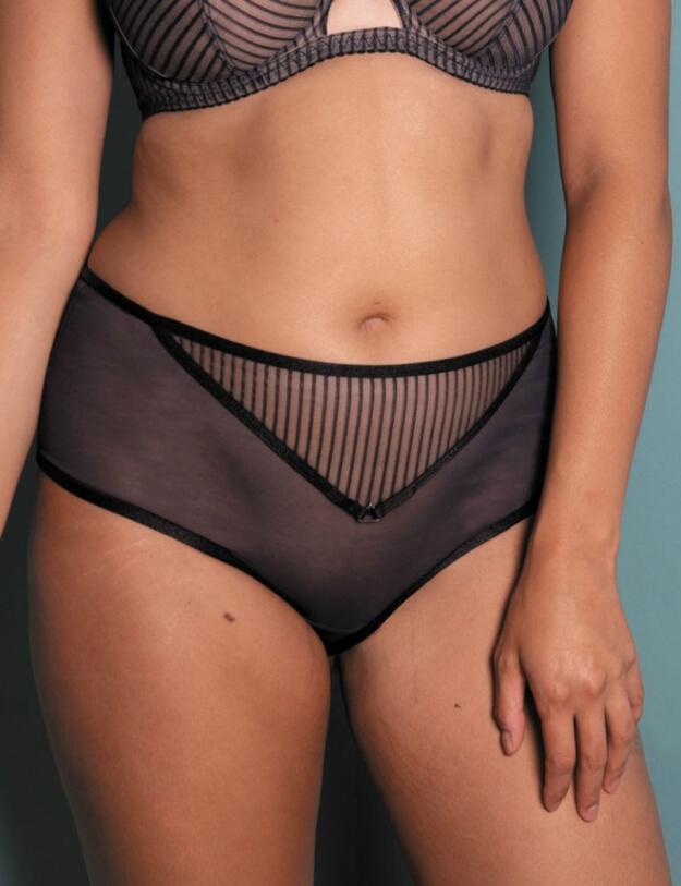 CK020201 Curvy Kate Victory Pin-Up Short - CK020201 Black/Slate