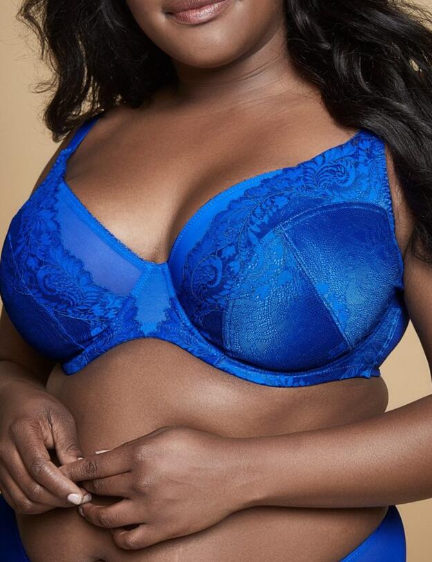 9941 Sculptresse by Panache Katya Balconette Bra - 9941 Blue Jewel