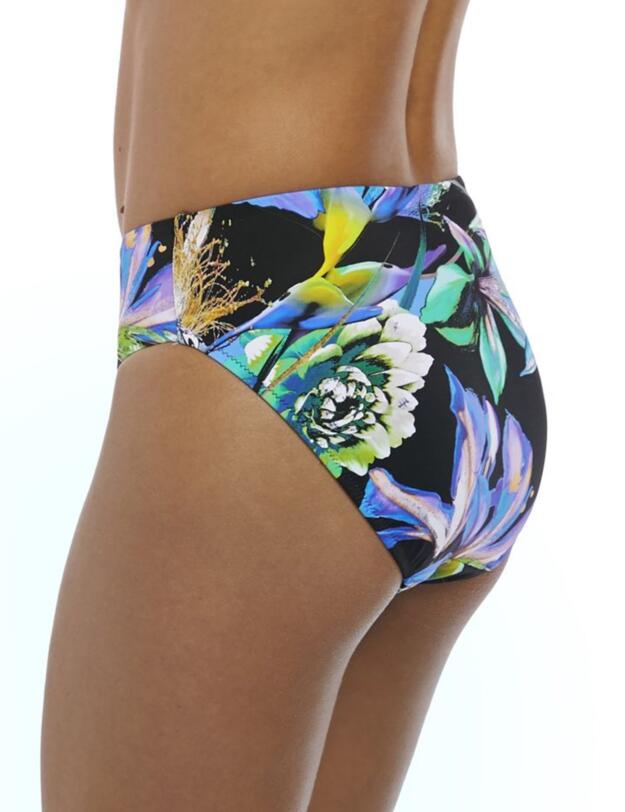 6479 Fantasie Paradise Bay Mid Rise Bikini Brief - 6479 Aqua Multi