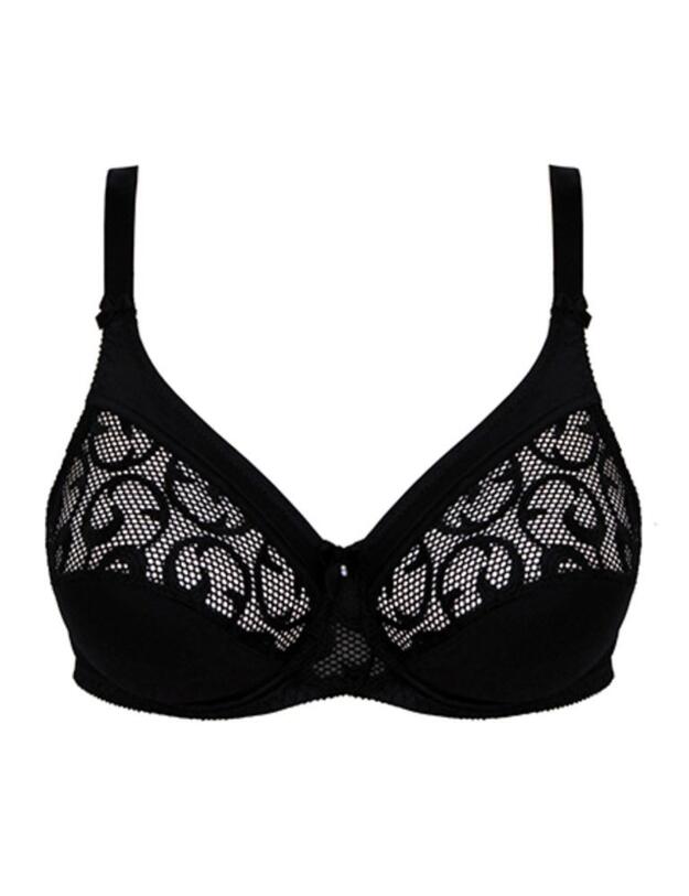 0723 Empreinte Alice Full Cup Bra - 0723 Black