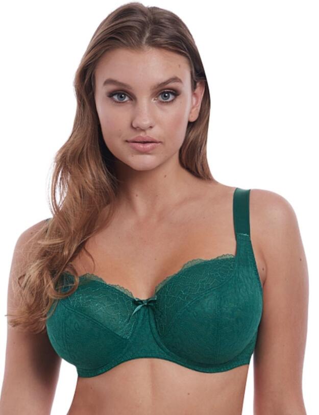 1012 Freya Fancies Balcony GG - K Cup Bra - 1012 Emerald