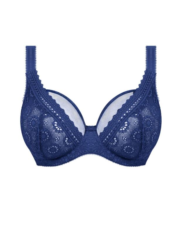 5211 Freya Love Note High Apex Bra - 5211 Sapphire