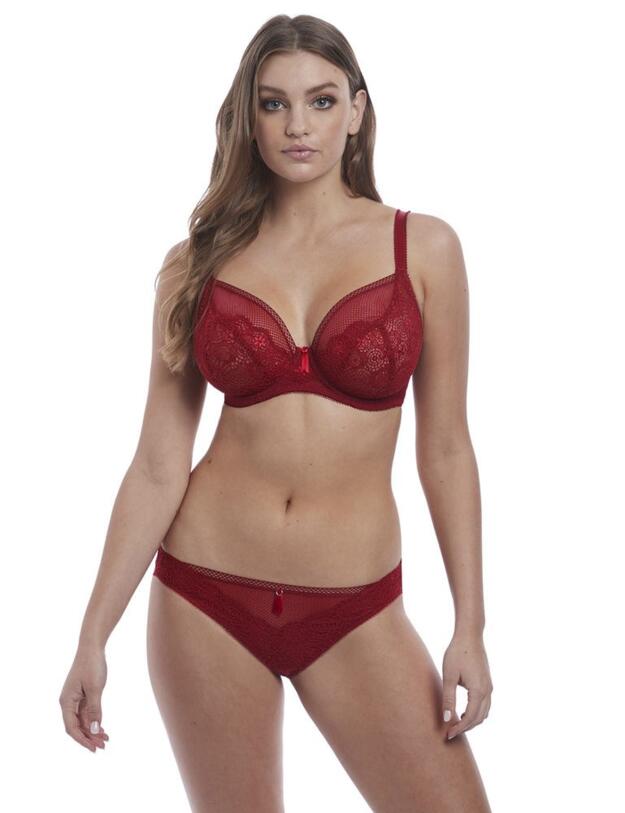 5491 Freya Expression Plunge Bra - 5491 Ruby