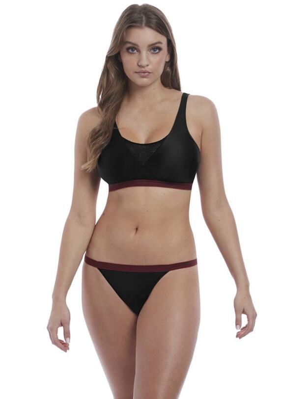 Freya Wild Bralette Bra Top Black Zebra