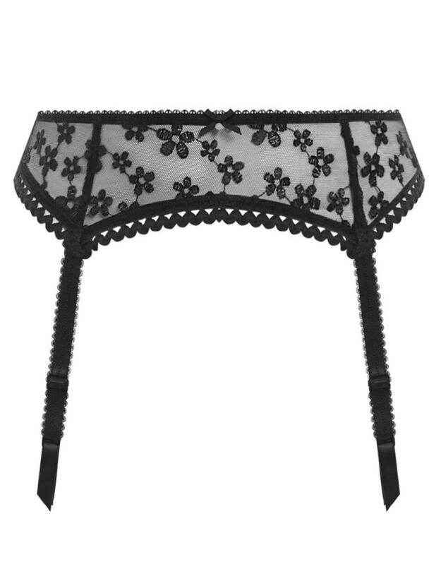 5399 Freya Unchained Suspender Belt - 5399 Black
