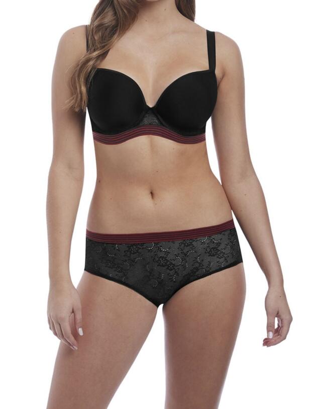 Freya Wild Short Black Zebra
