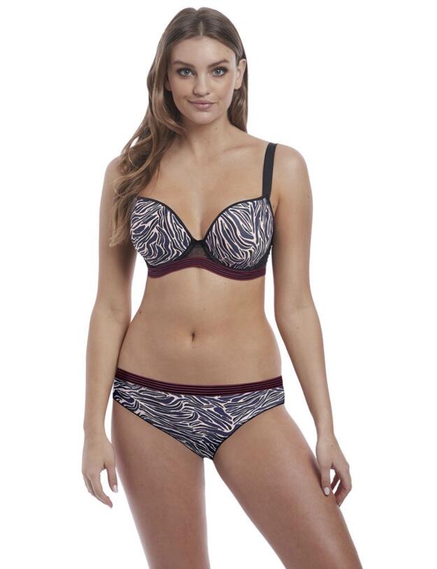5428 Freya Wild Classic Brief - 5428 Black Zebra