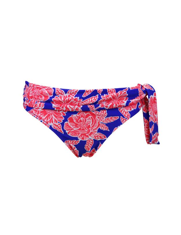 86003 Pour Moi Heatwave Fold Over Tie Brief - 86003 Tropicana