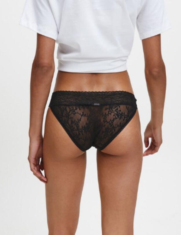 000QD3620E Calvin Klein Bare Lace Brief  - QD3620E Black