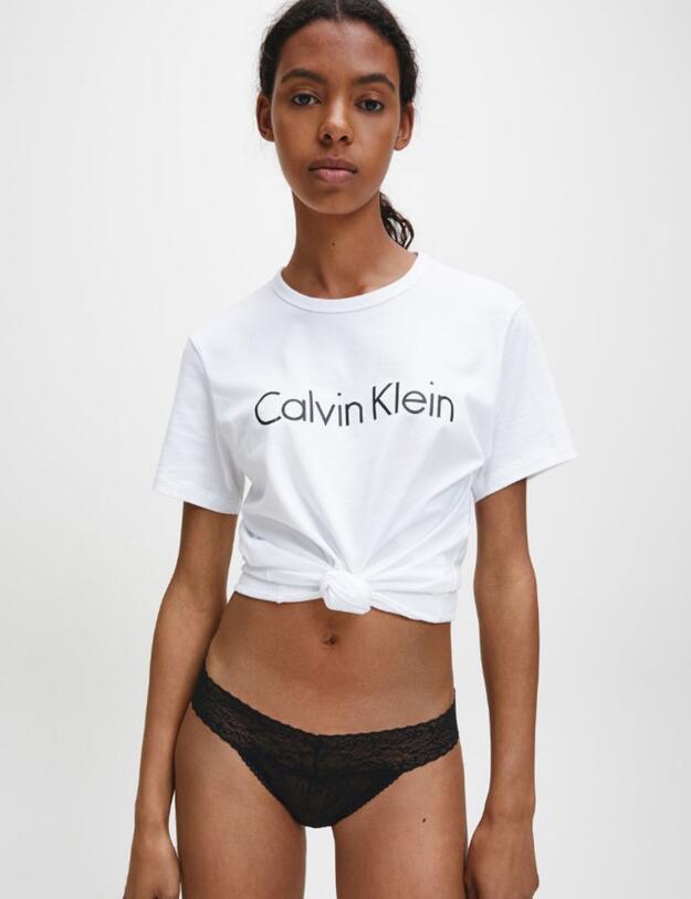 000QD3620E Calvin Klein Bare Lace Brief  - QD3620E Black