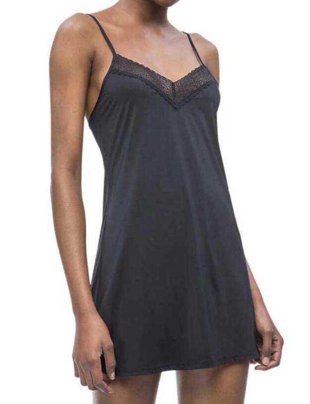 000QS6221E Calvin Klein Flirty Chemise - QS6221E Black